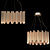 Luxury Margo Chandelier: Elegant Illumination in Style 3D model small image 3