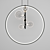 Minimalist Pendant Light Collection 3D model small image 7