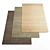 High-Resolution Set of 4 Carpets 3D model small image 1