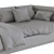 Modern Sofa Bed in 2 Stylish Colors | 90x200 cm  3D model small image 5
