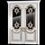Elegant Arched Classical Door 3D model small image 3