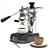 Premium Espresso Maker: La Pavoni Pro 3D model small image 2