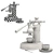 Premium Espresso Maker: La Pavoni Pro 3D model small image 4