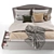 IKEA HAUGA Queen Bed Set 3D model small image 4