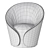 Comfort Elegance: MAMA Armchair 3D model small image 7