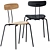 Elegant Okito Chair: Sleek Sophistication 3D model small image 1