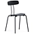 Elegant Okito Chair: Sleek Sophistication 3D model small image 4