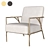 Elegant Antico Chair: Stylish Design & Superior Comfort 3D model small image 1