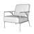 Elegant Antico Chair: Stylish Design & Superior Comfort 3D model small image 3