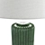 Stylish Ceramic Table Lamp 3D model small image 3