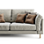 Boconcept Modern Sofa: Stylish and Comfortable 3D model small image 2