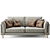 Boconcept Modern Sofa: Stylish and Comfortable 3D model small image 4