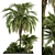 Tropical Oasis Garden Set 3D model small image 1