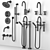 West Slope Rejuvenation Faucets & Bath Shower Set 3D model small image 7