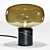 Elegant Marble and Glass Table Lamp 3D model small image 3