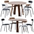 Bondt Dining Table: Zeitraum Excellence 3D model small image 1