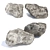 360° Scanned Landscape Stones 3D model small image 3