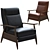 Solaris Recliner: Ultimate Comfort & Style 3D model small image 1