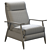 Solaris Recliner: Ultimate Comfort & Style 3D model small image 6