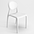Gio Stackable Chair: Lightweight and Durable 3D model small image 2