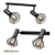 Elegant Diadem Ceiling Lamp 3D model small image 1