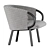 Modern ZANT 04 Armchair: Sleek & Stylish 3D model small image 3