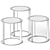 Jesse Scott Round Side Tables 3D model small image 2