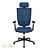 OM SPACE Ergonomic Chair: Unearthly Comfort 3D model small image 1
