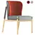 Sleek Katana Chair: Modern Elegance for Your Space 3D model small image 1