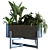 Elegant Plant Box Set 062 3D model small image 5
