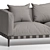 Contemporary Flexform Sofa 3D model small image 6