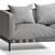 Contemporary Flexform Sofa 3D model small image 9