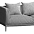 Contemporary Flexform Sofa 3D model small image 10