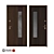 Elegant 800: Exquisite Custom Door - FALKO 3D model small image 1