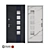 Elite Elegance: Custom-Made Door 3D model small image 1