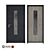 Siberian Elegance 810 OM: Perfectly Crafted Custom Doors 3D model small image 1