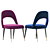 Sleek Ava Chair: Modern Design 3D model small image 3