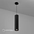 HOKASU Tube Hang Pendant: Sleek and Comfortable Lighting 3D model small image 1