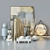 Elegant Home Decor Set 3D model small image 1