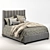 Elegant Hayworth Bed: Stylish and Luxurious 3D model small image 2