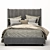 Elegant Hayworth Bed: Stylish and Luxurious 3D model small image 4