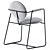 Sophisticated Gemma Chair: Sleek Design Perfection 3D model small image 2