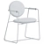 Sophisticated Gemma Chair: Sleek Design Perfection 3D model small image 3