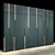  Stylish Wood Wardrobe 31 3D model small image 3