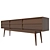 Elegant Vintage Sideboard 3D model small image 3