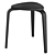 Elevate Your Space with IKEA KURRE Stool 3D model small image 4
