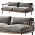 Modern Distrikt Kalmar Sofa 3D model small image 2