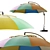 360º Swivel, Reclining Sun Umbrella 3D model small image 2