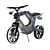 Electric Novus Bike: Powerful and Stylish 3D model small image 1