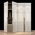 Stylish Cabinet Furniture 051 3D model small image 1